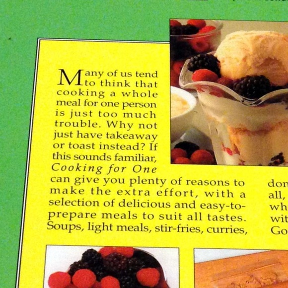 Family Circle Step-by-Step Cookbook: Cooking for One - Picture 3 of 5